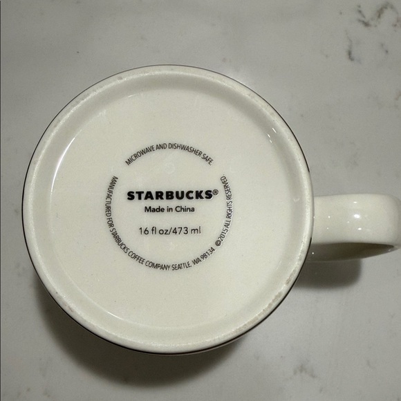 Starbucks Turkey Mug - Cream and Brown - Picture 3 of 7